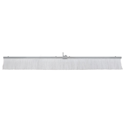 54" Weigh-Lite® Medium Coarse White Poly Concrete Finish Broom