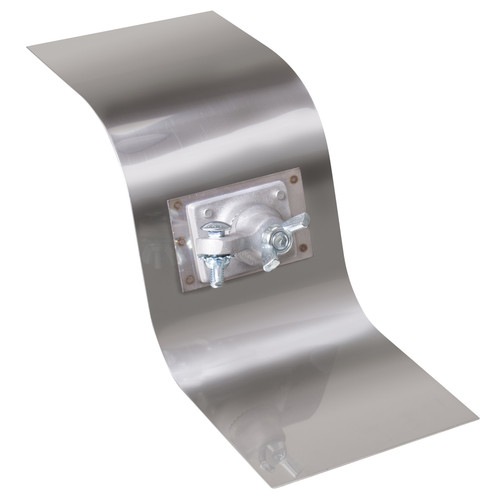 Stainless Steel Curb & Gutter Walking Tool, 2"R Curb, 3"R Gutter