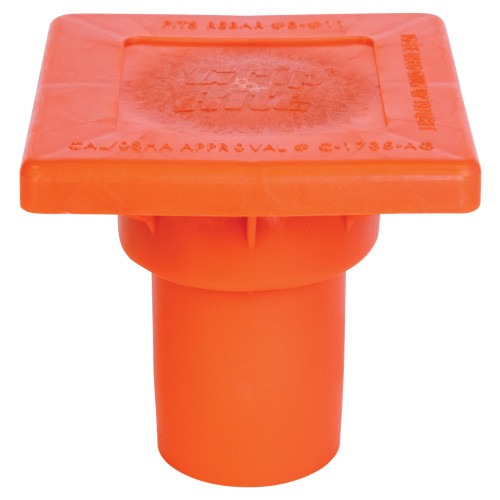 Rebar Cap - Flat Top Mti Plate