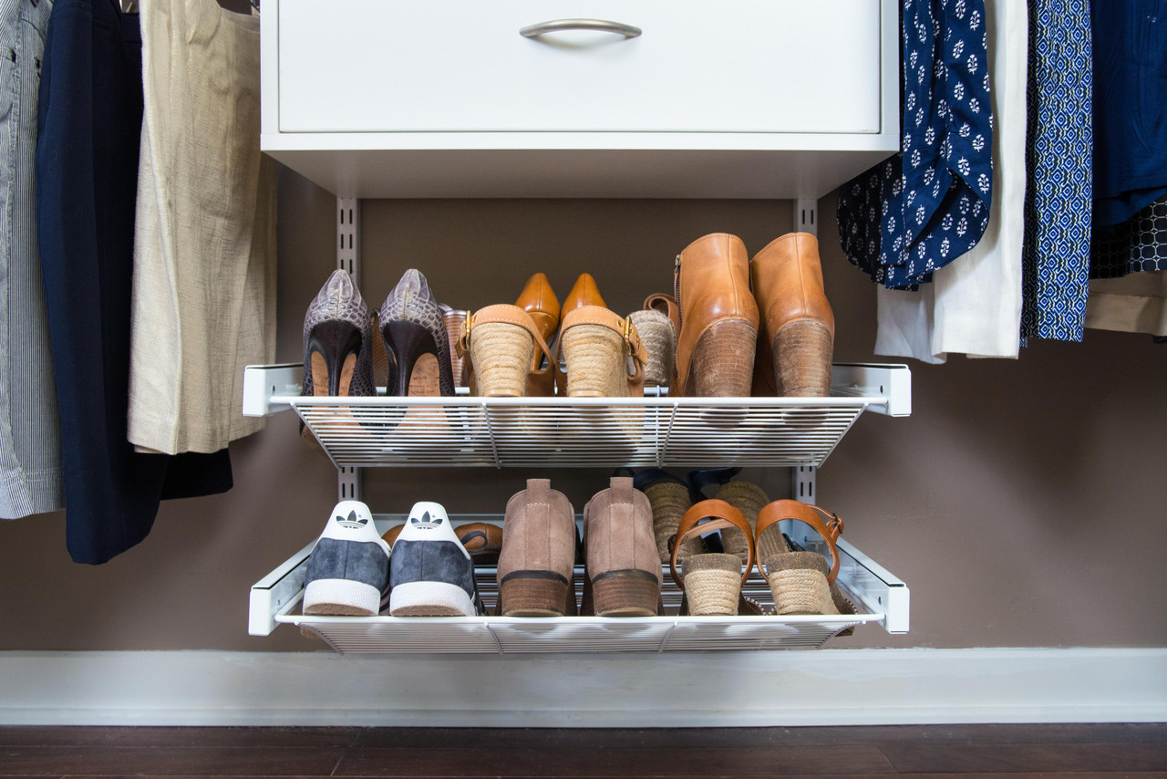 Wood Shoe Shelf - 30 L - Organized Living