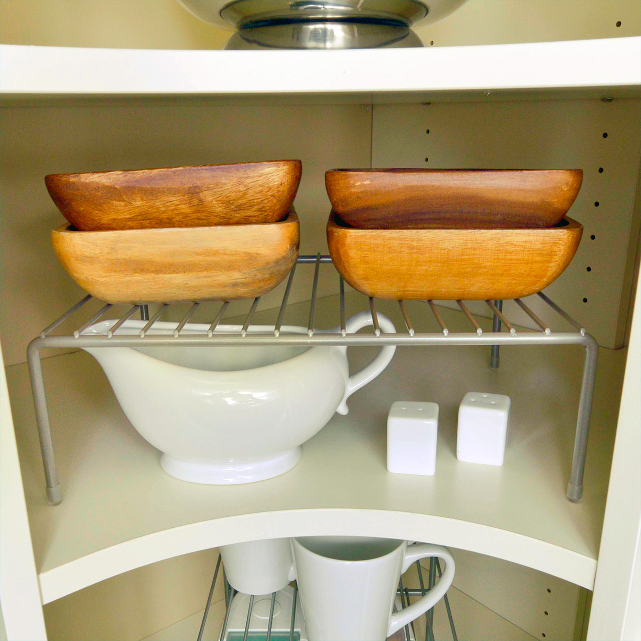 Kitchen Cabinet Double Shelf - Organized Living