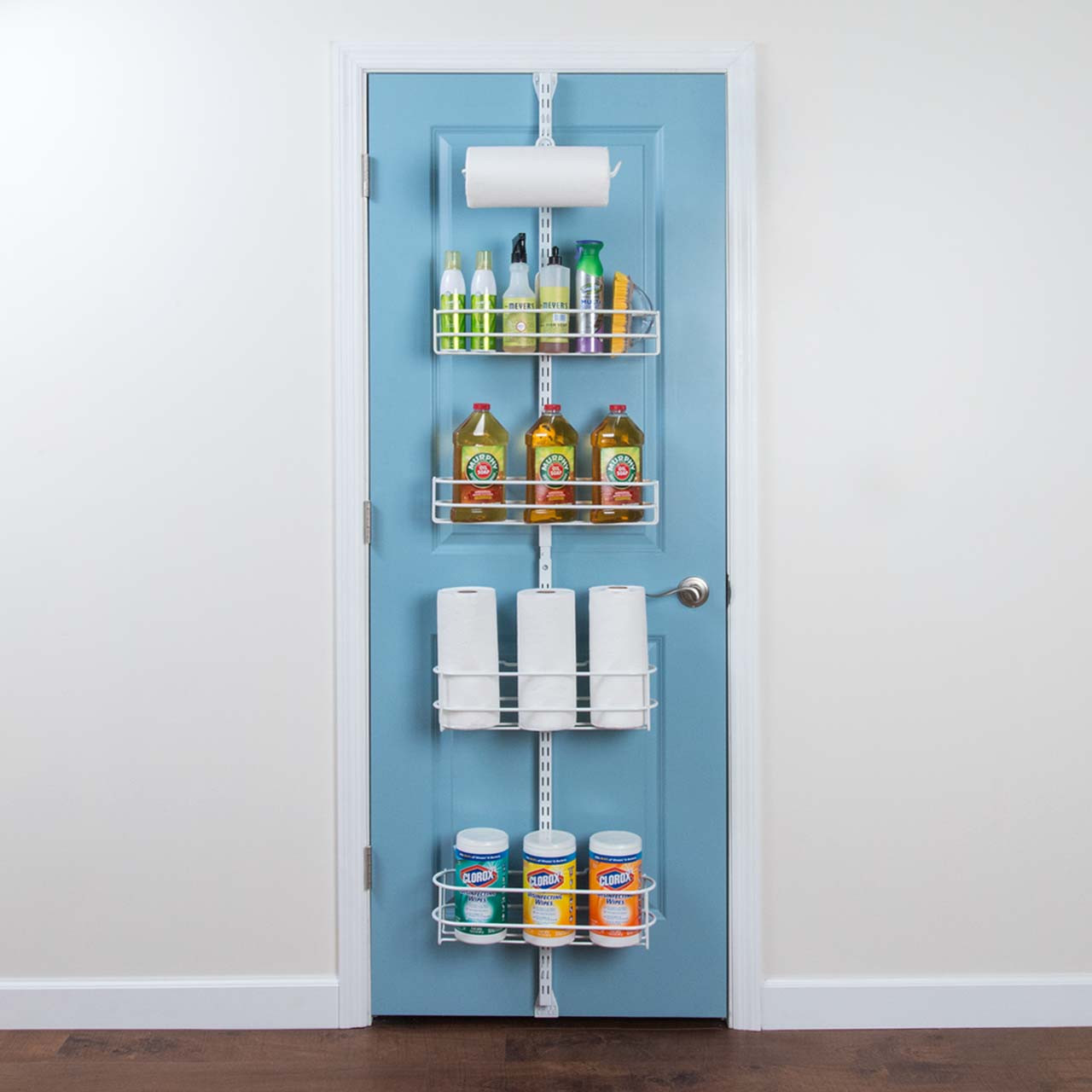 Over the Door Pantry Kit - Classic (White) - Organized Living