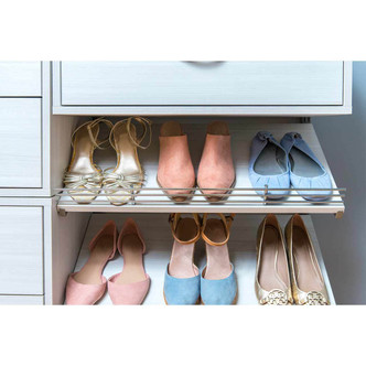 Wood Shoe Shelf - 24" L
