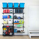 freedomRail Garage Adjustable Sports Station Kit - 60"