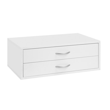 OBox 2 Drawer Unit - Double Hang - Organized Living