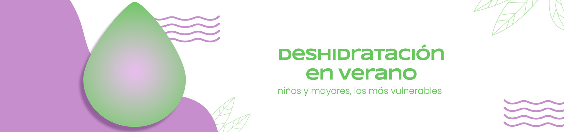 A: Deshidratación en verano: niños y mayores, los más vulnerables