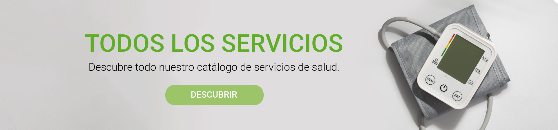 Todos los servicios de salud en Farmacia Luz Martínez en Elche