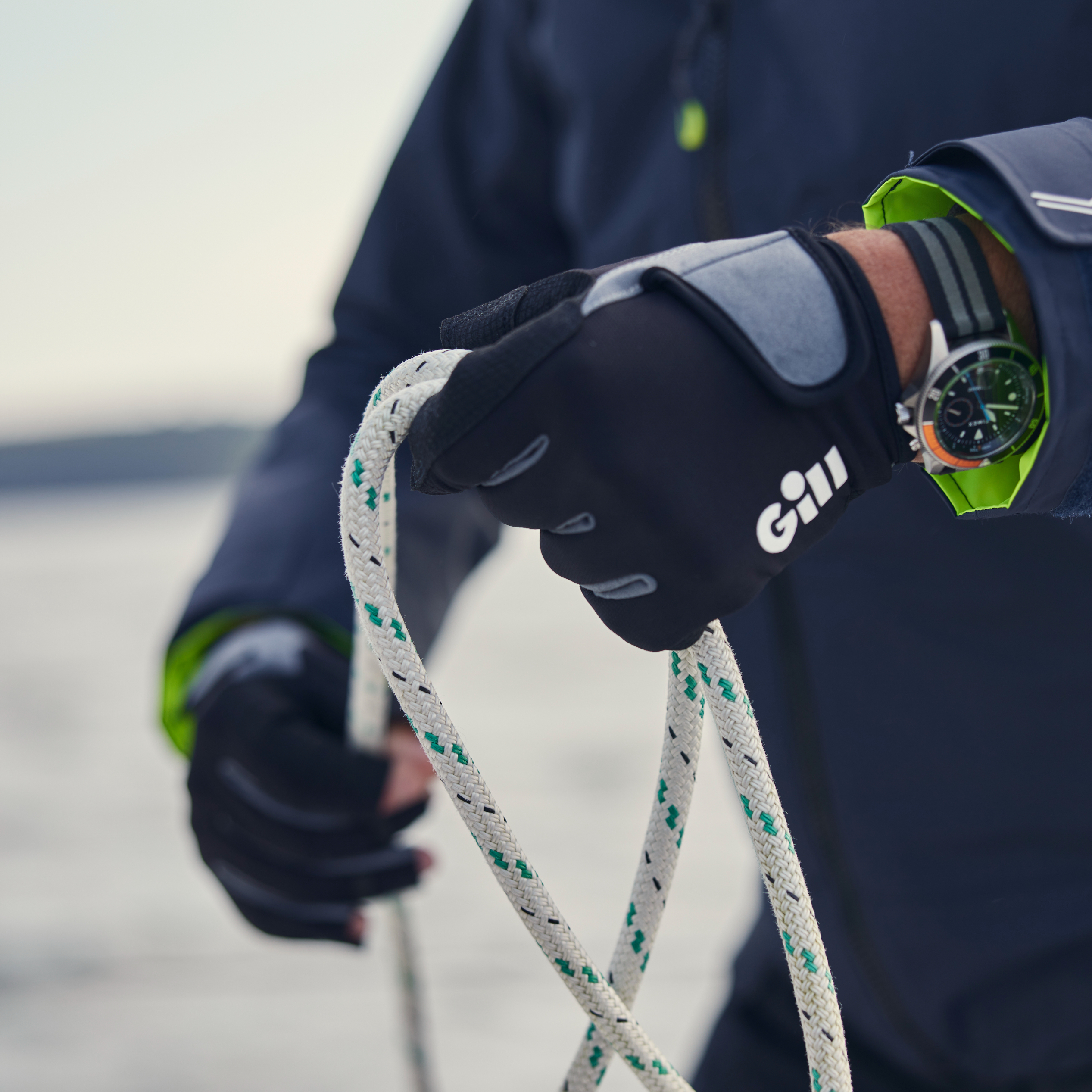 Deckhand Gloves - Short Finger - 7043-BLK01-lifestyle_2.jpg