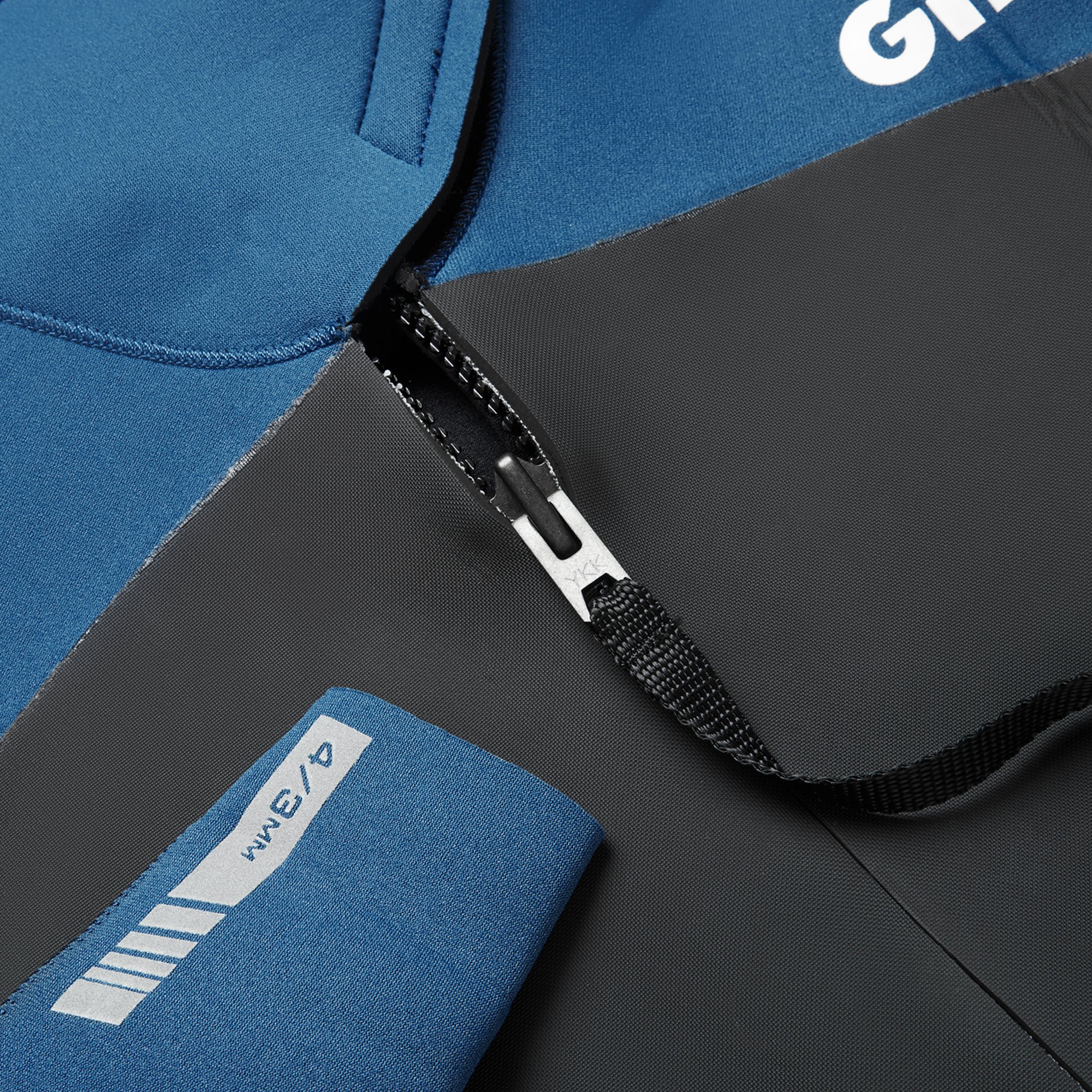 Freizeit-Neoprenanzug 4/3 mm für Herren mit Reißverschluss hinten - 5029-BLU46_3.jpg