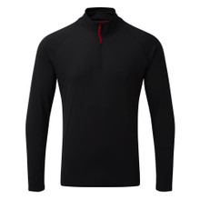 Langärmliges Herrenoberteil UV Tec mit Reißverschluss - UV009-BLK01_1.jpg
