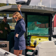 Pursuit Reißverschluss-Fleece für Damen - CC50W-NAV06-LIFESTYLE_3.jpg