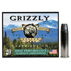 GRIZZLY AMMUNITION BEAR LOAD 357 MAGNUM 200gr WLNGC