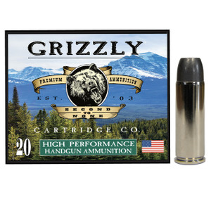 GRIZZLY AMMUNITION BEAR LOAD 454 CASULL 335gr WLNGC HARD CAST GRIZZLY AMMUNITION BEAR LOAD 454 CASULL 335gr WLNGC HARD CAST