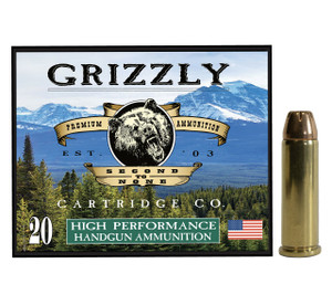 GRIZZLY AMMUMITION 38 SPECIAL +P 148gr (JHP) Jacketed Hollow Point GRIZZLY AMMUMITION 38 SPECIAL +P 148gr (JHP) Jacketed Hollow Point