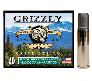 GRIZZLY AMMUNITION BEAR LOAD 500 SMITH & WESSON 700gr WFNGC HARD CAST