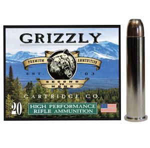 GRIZZLY AMMUNITION 45-70 +P 350gr BCFP (Jacketed Flat Point)