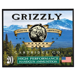 GRIZZLY AMMUNITION 45 AUTO +P 245gr BONEBREAKER® FLAT POINT