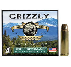 GRIZZLY AMMUNITION 38 SPECIAL 148gr JHP GRIZZLY AMMUNITION 38 SPECIAL 148gr JHP