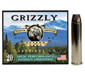GRIZZLY AMMUNITION 460 SMITH & WESSON 300gr BCFP (JACKETED FLAT POINT)