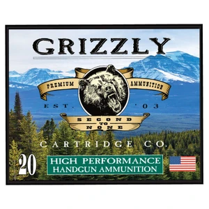 GRIZZLY AMMUNITION BEAR LOAD 45 COLT+P 400gr BONEBREAKER® FLAT POINT