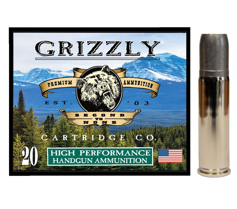 GRIZZLY AMMUNITION BEAR LOAD 500 SMITH & WESSON 700gr WFNGC HARD CAST
