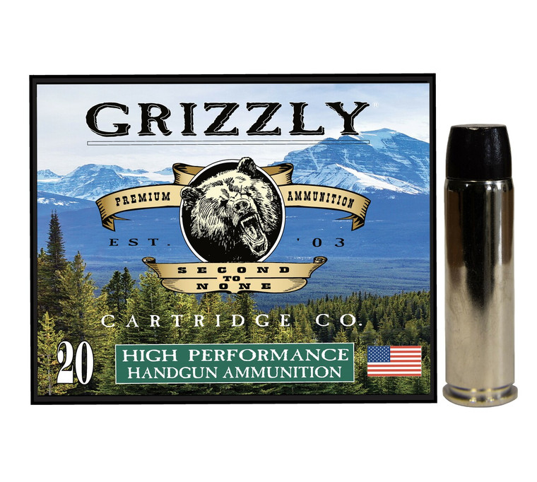 GRIZZLY AMMUNITION BEAR LOAD 500 SMITH & WESSON 500gr WLNGC HARD CAST