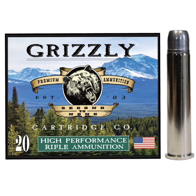 GRIZZLY AMMUNITION 45-70 +P 525gr HAMMERHEAD™ Hard Cast Flat Point