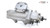 TRW Ross HF542999  Heavy Duty Steering Gear Box | 4 Port, 4 Bolt Pattern | OE USA Remanufactured