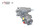 Chevrolet GMC G Series Van G1500 G2500 G3500 Steering Gear Box 1983-1995 70168-3