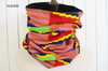 African print cowl tribal neck warmer kente Naheri