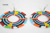 African maasai tribal beaded earrings handmade jewelry naheri