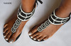 African summer sandals handmade beaded sandals - MISHI by Naheri