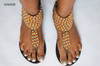 African summer sandals handmade beaded sandals  - KIRI by Naheri