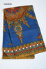  African print fabric dasmina pattern blue Naheri