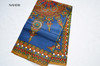  African print fabric dasmina pattern blue Naheri