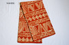 African print fabric tribal print brown Naheri