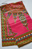 African print fabric dasmina pattern hot pink Naheri
