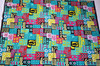 African print fabric tribal multicolor green Naheri