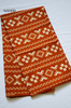 African print fabric tribal brown and cream Naheri