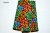African print fabric web multicolored Naheri