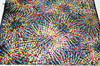 African print fabric fireworks pattern Naheri