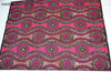 African print fabric record print wavy hot pink Naheri