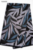 African print fabric leaf pattern neutral colors Naheri
