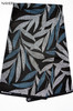 African print fabric leaf pattern neutral colors Naheri