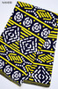 African print fabric tribal print lines and dots Naheri