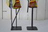 Beads and metal African candle holders Naheri