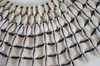 African cowrie shell collar necklace handmade tribal jewelry