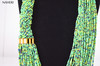 African maasai beaded green necklace tribal neck piece