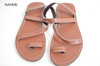 African leather sandals handmade summer sandals  - OLE