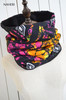 African batik print fabric snood tribal neck warmer naheri